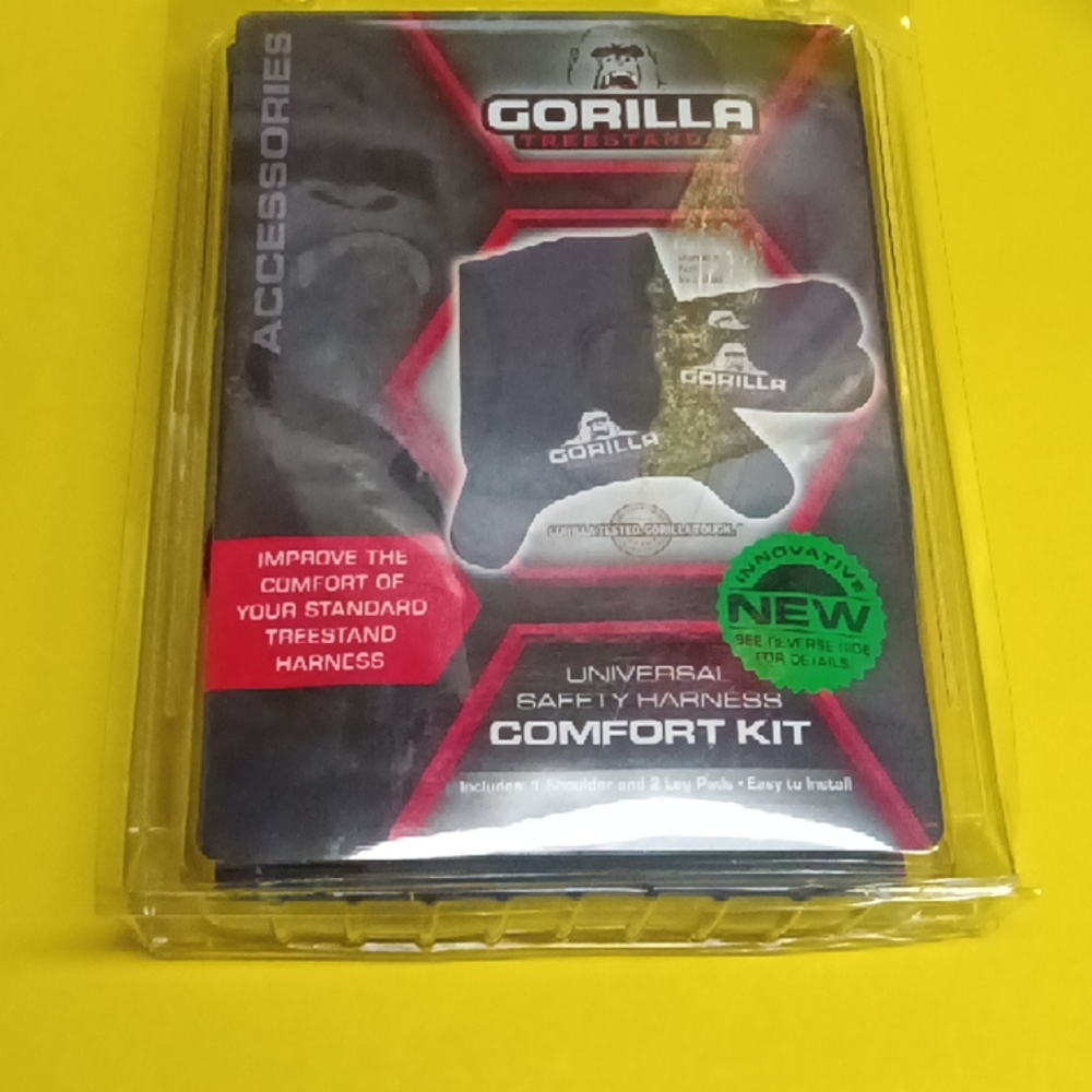 Gorilla tree stands universal safety harness comfort kit